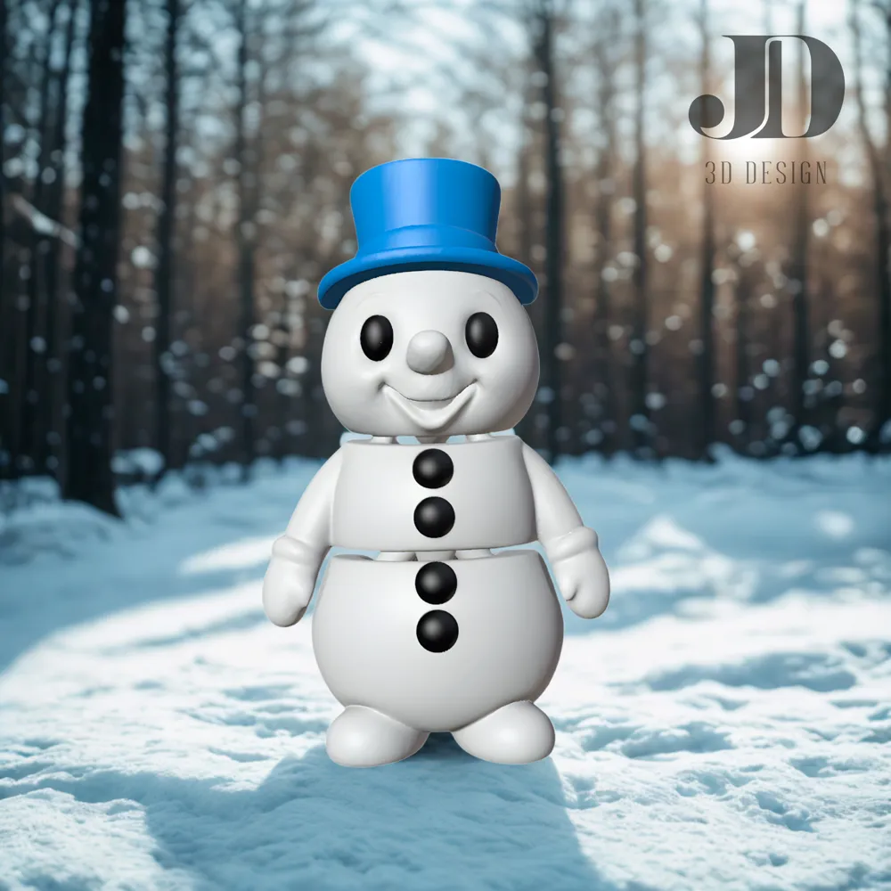 Bonhomme de Neige Flexible