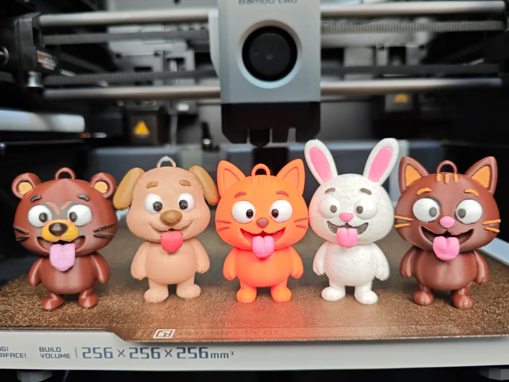 Porte-clés Animaux Mignons