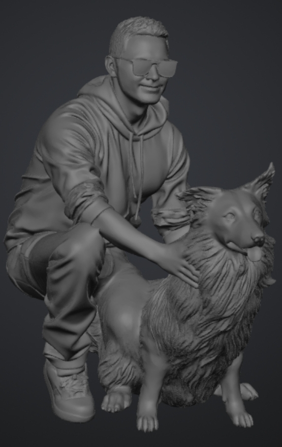Photos en statue